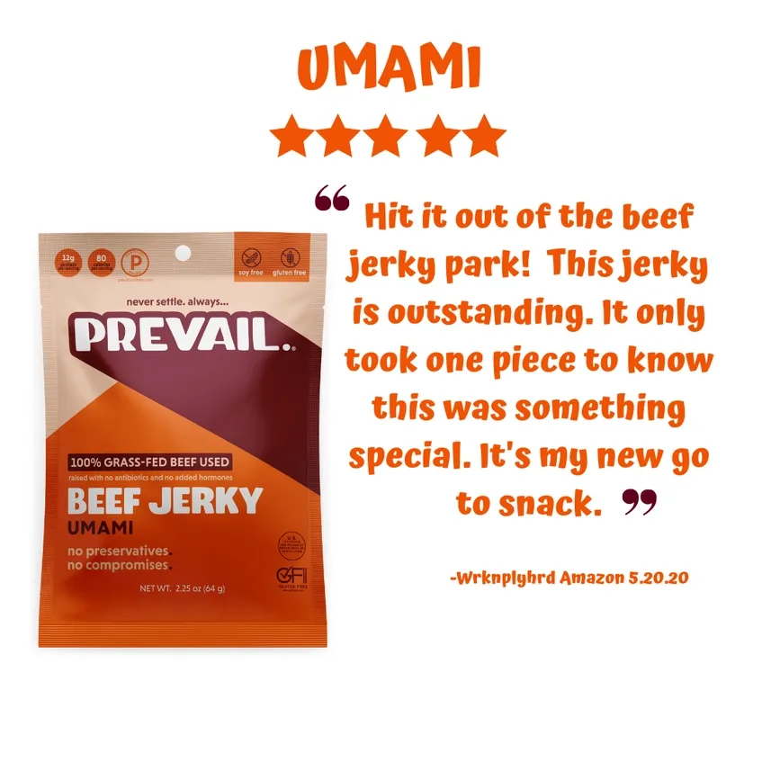 Umami Beef Jerky