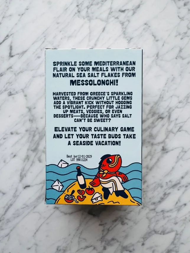 Greek Sea Salt Flakes
