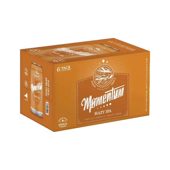 Momentum Brewery - Non-Alcoholic Hazy IPA 12oz can (24pk)