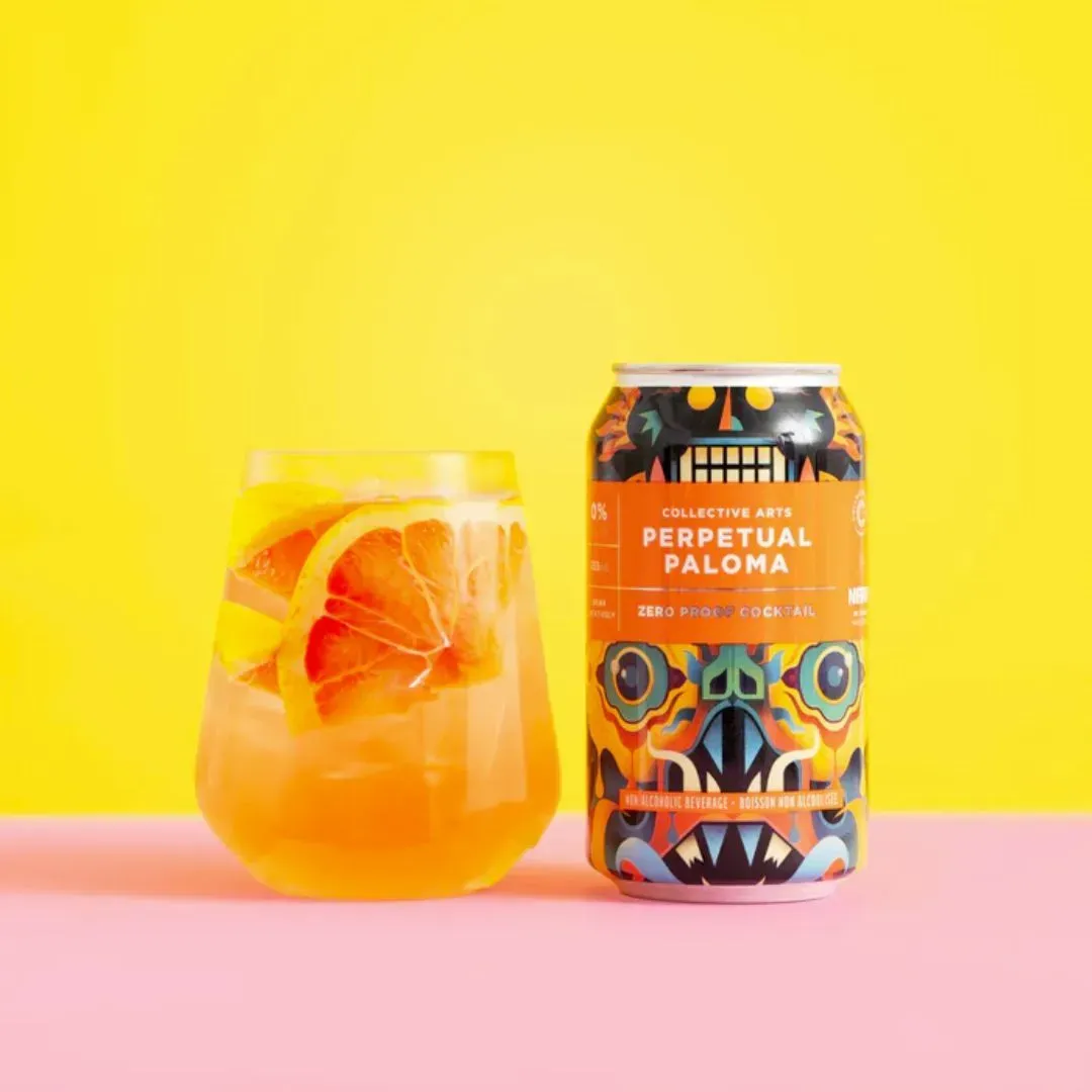 Collective Arts Surreal - Non-Alcoholic Perpetual Paloma Cocktail - 12oz (24pk)
