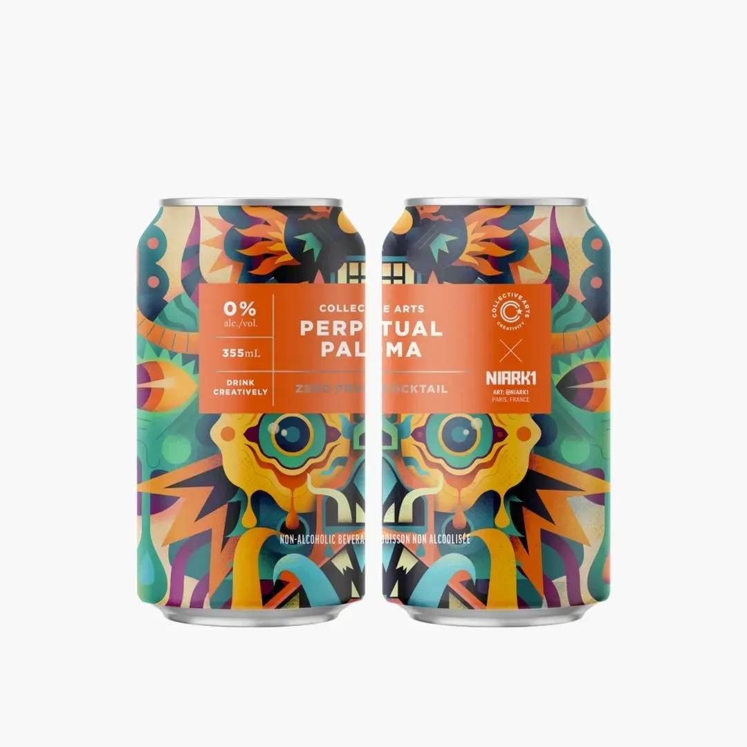 Collective Arts Surreal - Non-Alcoholic Perpetual Paloma Cocktail - 12oz (24pk)