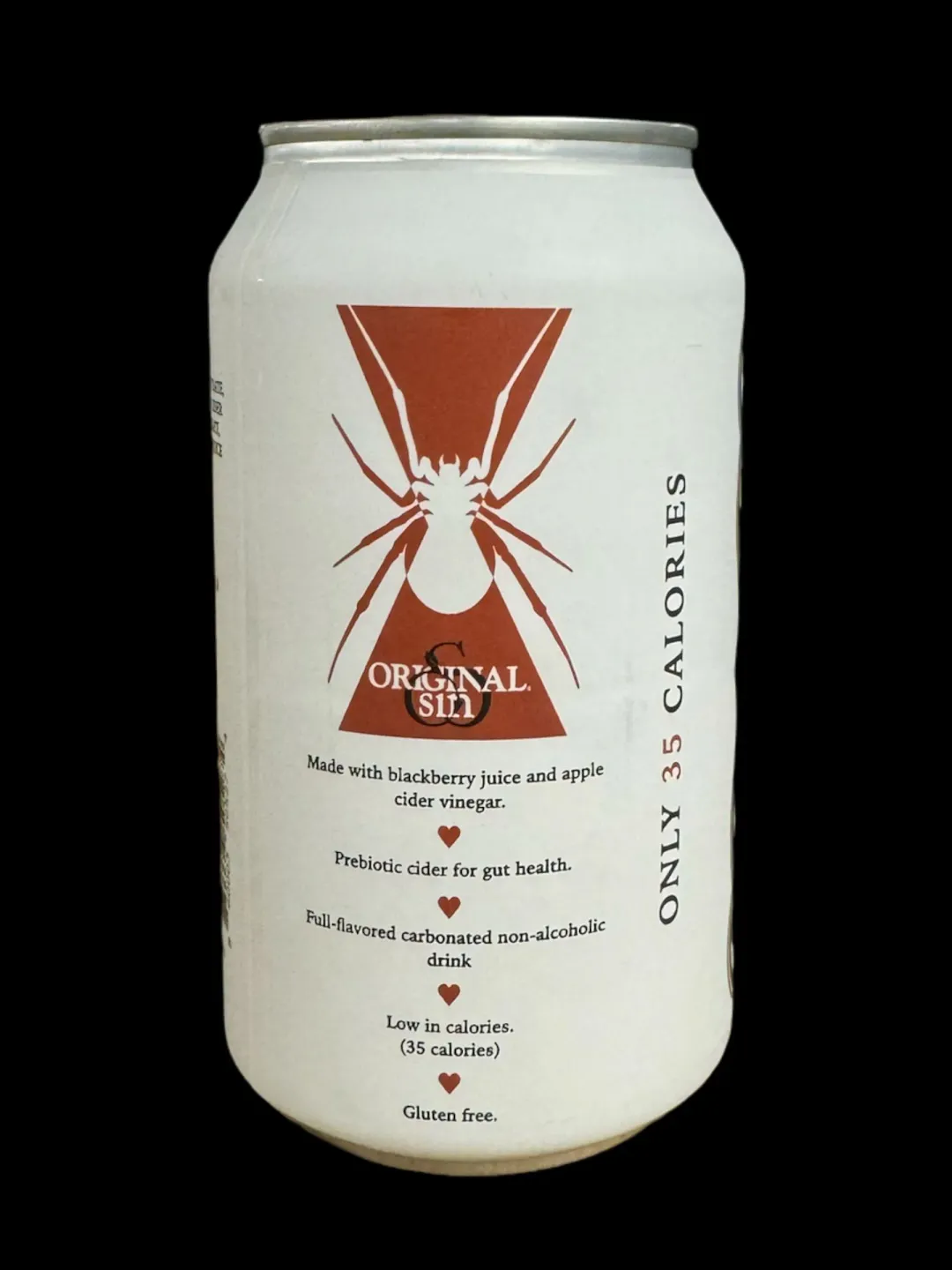 Original Sin White Widow Non-Alcoholic cider 12oz can (24ct case)