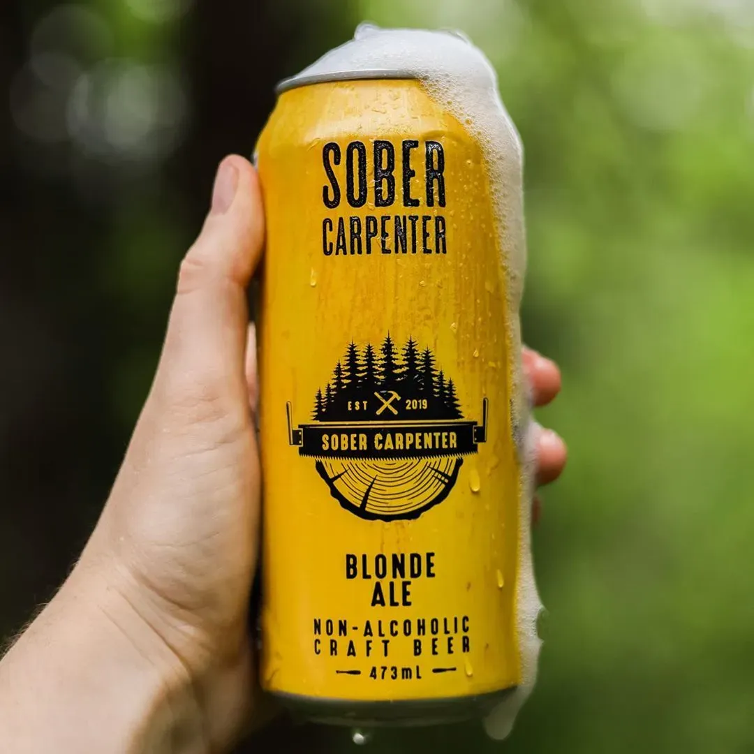 Sober Carpenter NA Blonde Ale Beer - 16oz