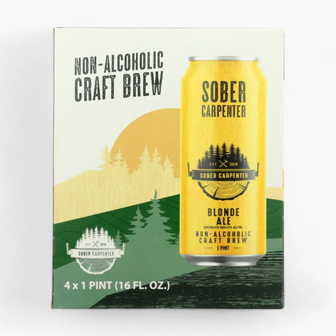 Sober Carpenter NA Blonde Ale Beer - 16oz