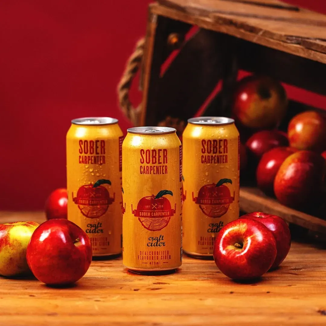 Sober Carpenter NA Craft Cider - 16oz