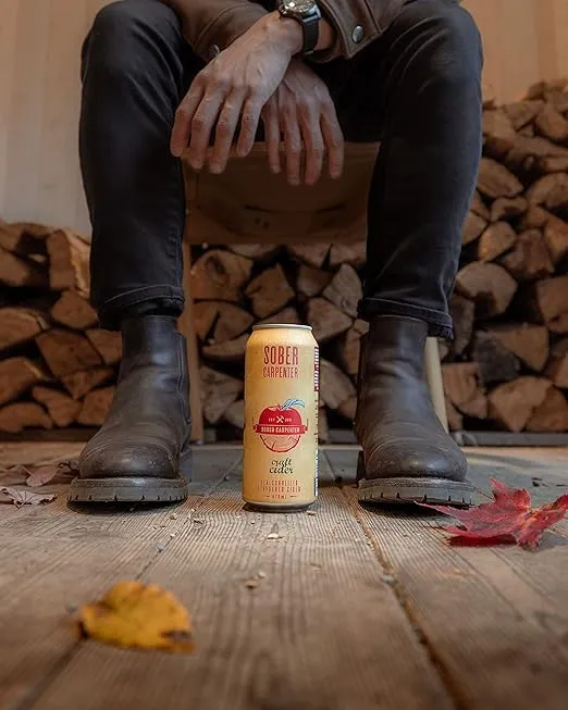Sober Carpenter NA Craft Cider - 16oz