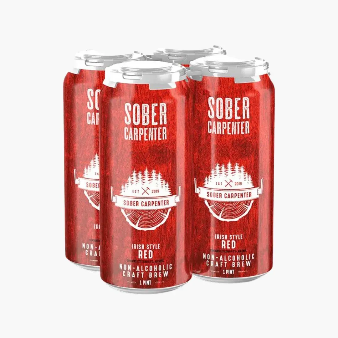 Sober Carpenter NA Irish Red Ale Beer - 16oz