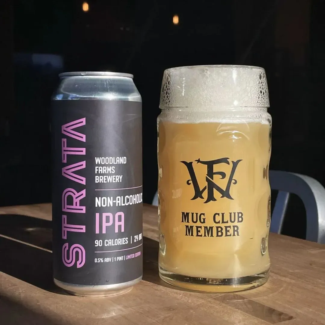 Woodland Farms Brewery - Strata Non-Alcoholic IPA - 16oz Can (24pk)