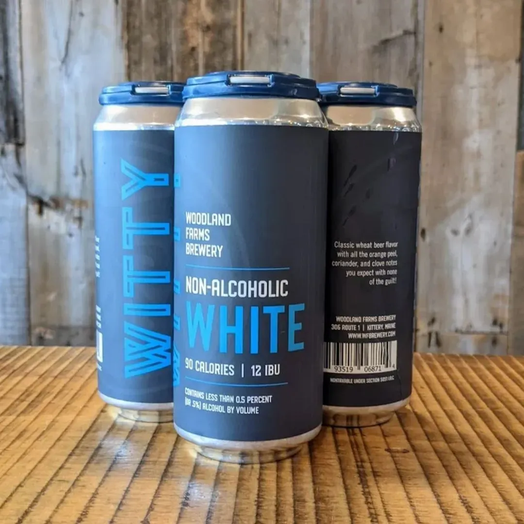 Woodland Farms Brewery Witty White Non-Alcoholic Beer - 16oz (24pk)