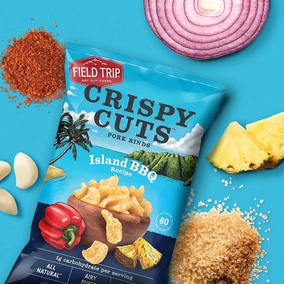 Crispy Cuts Island BBQ Pork Rind (1oz)