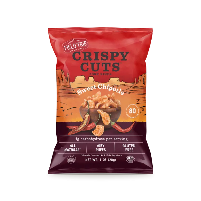 Crispy Cuts Sweet Chipotle Pork Rind (1oz)