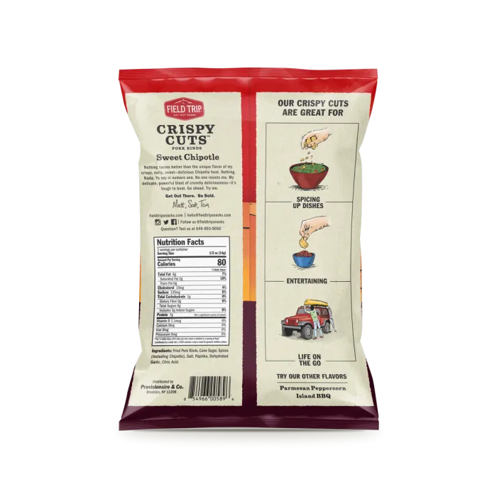 Crispy Cuts Sweet Chipotle Pork Rind (1oz)
