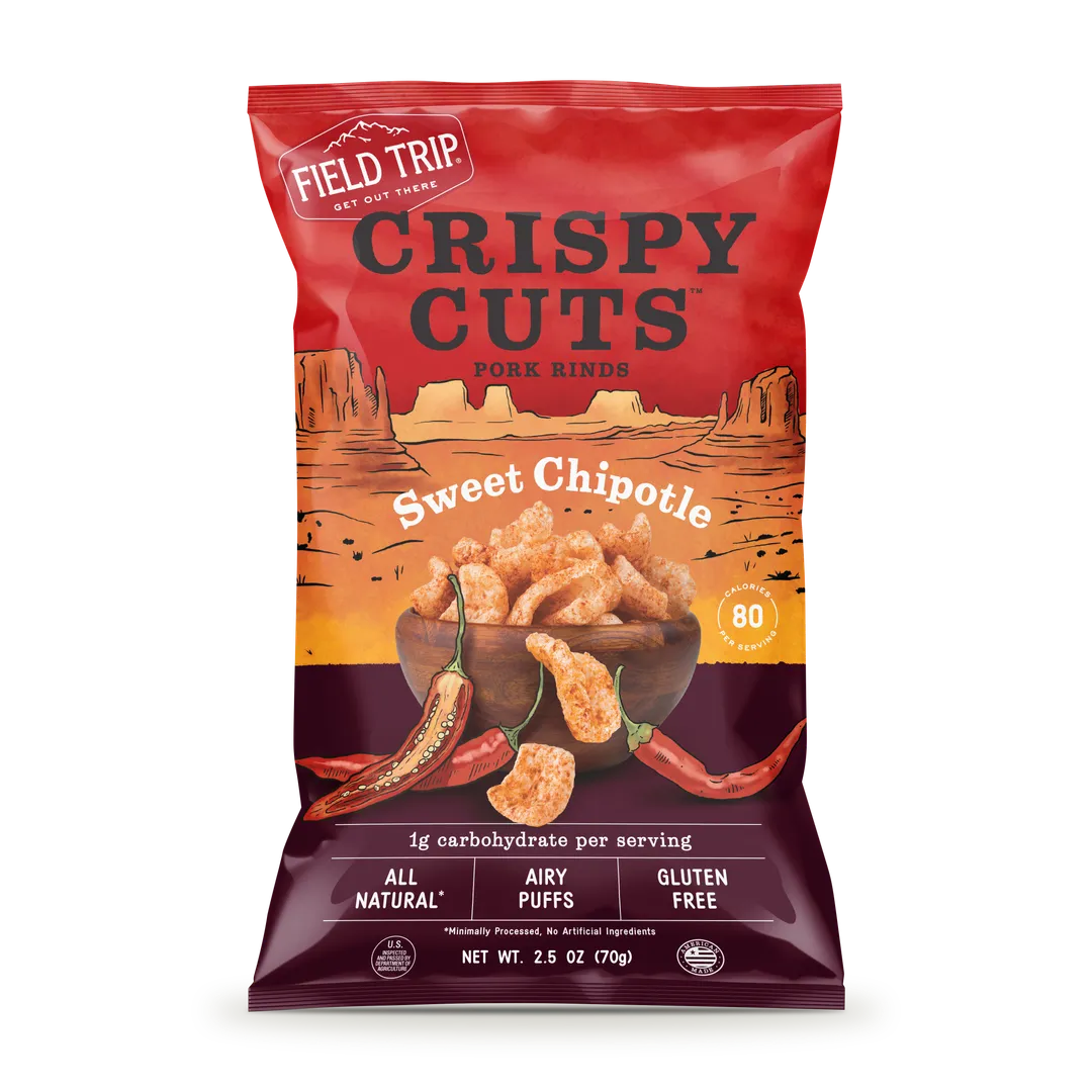 Crispy Cuts Sweet Chipotle Pork Rind (2.5oz)