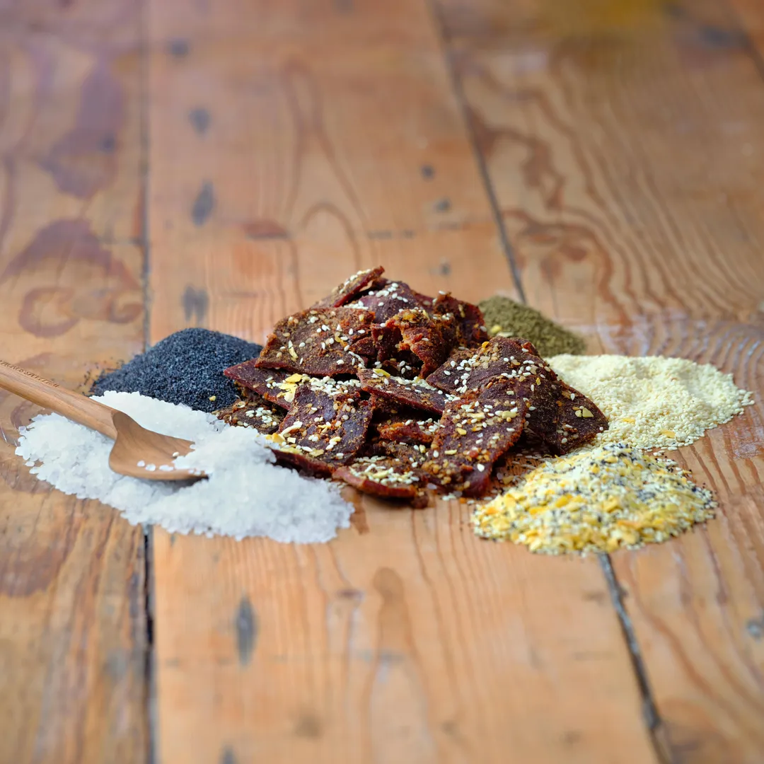 Everything Bagel Seasoned Beef Jerky (2.2oz)