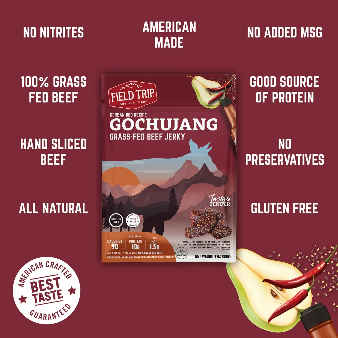 Gochujang Beef Jerky (1oz)