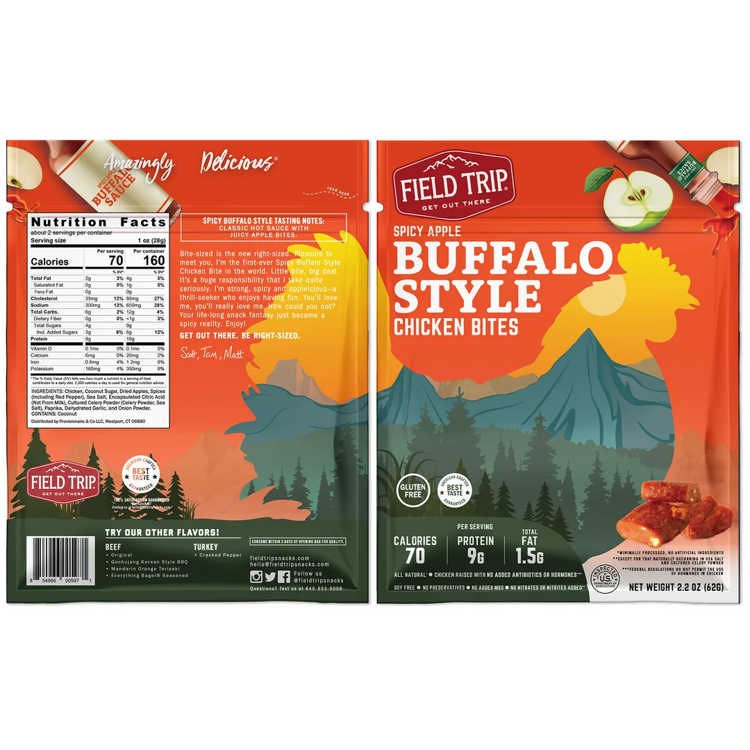 Spicy Apple Buffalo Style Chicken Bites (2.2oz)