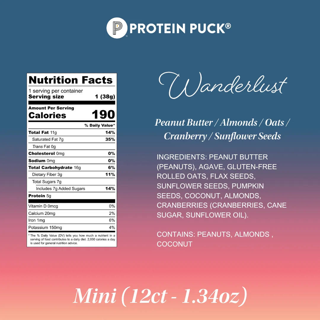 Wanderlust (Peanut Butter & Cranberry)