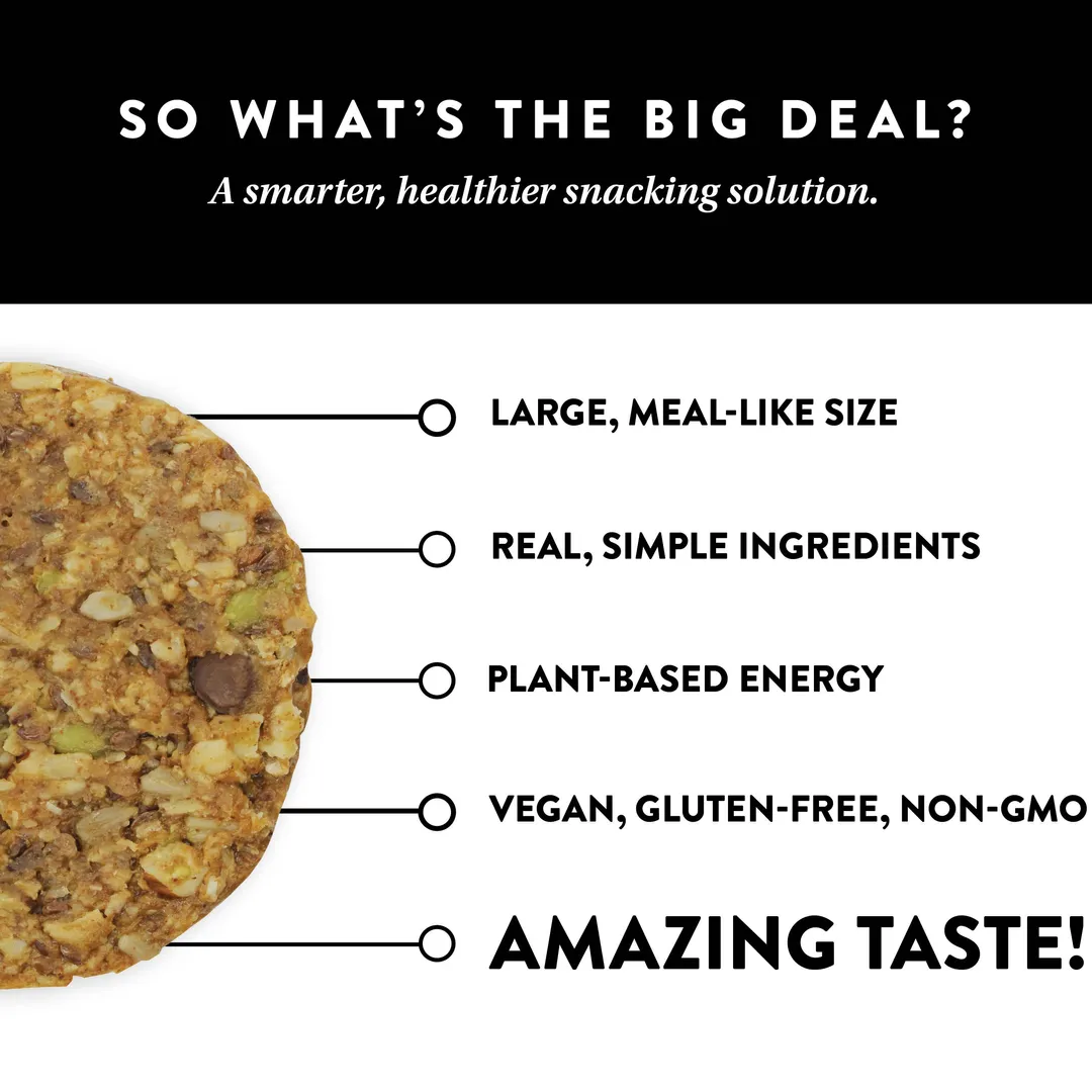 Plant-Based Protein Bars - Variety Pack (16 - 3.25oz Bars)