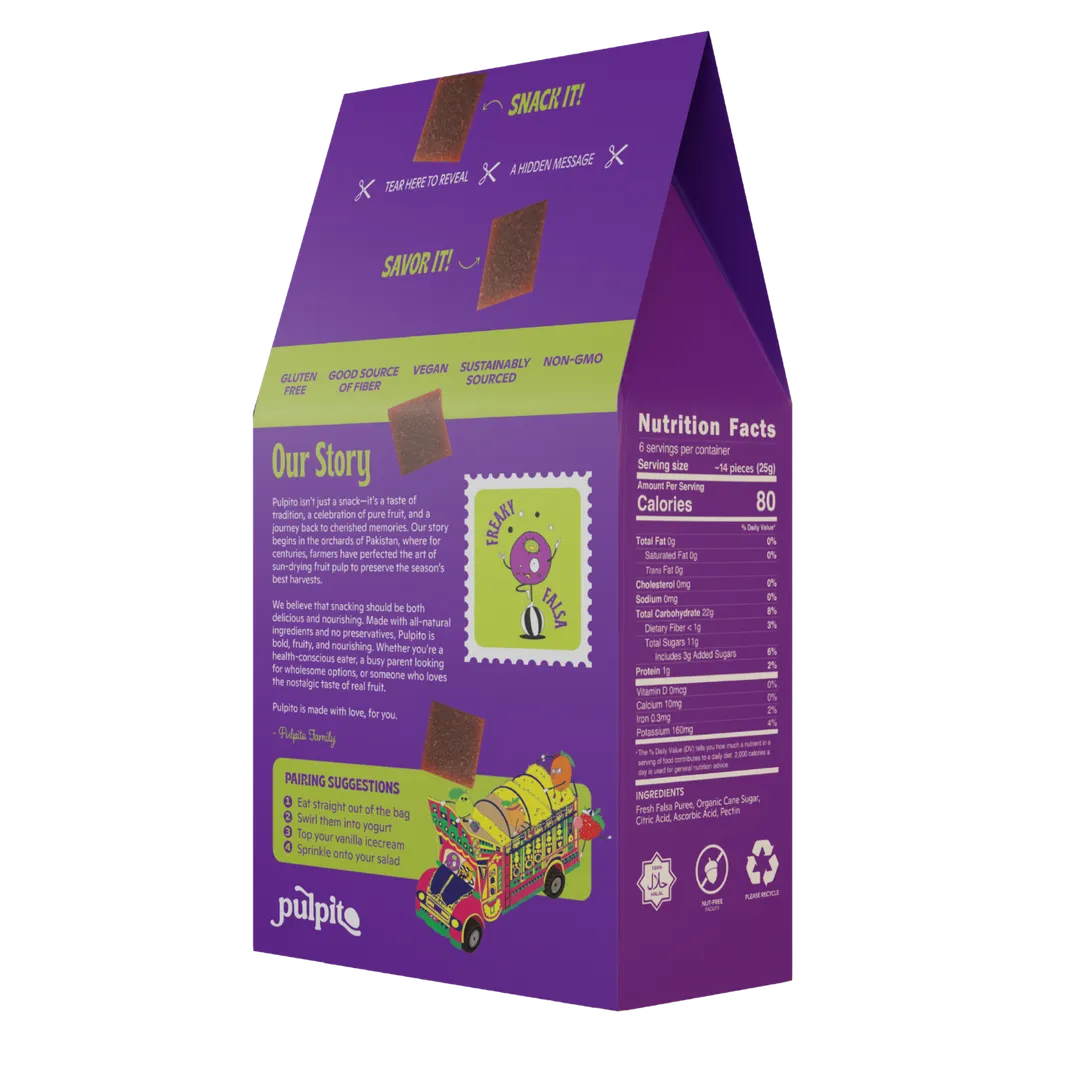Freaky Falsa (South-Asian Blueberry) Dried Fruit Bites - Sherbert Berry 