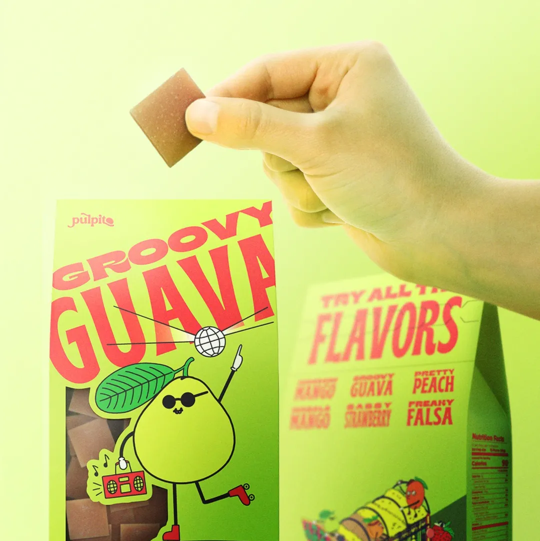 Groovy Guava - Natural Fruit Snacks - Dried Fruit Bites 