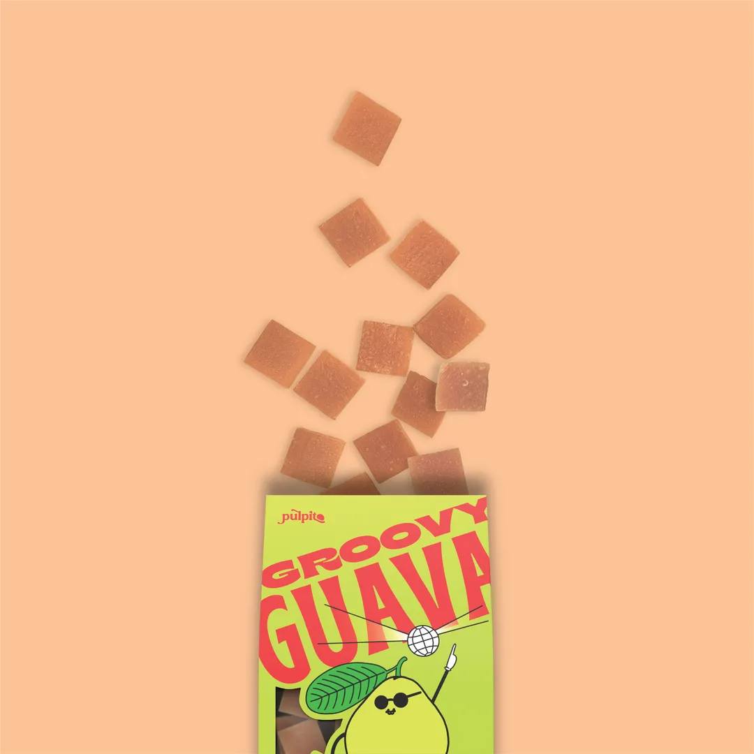 Groovy Guava - Natural Fruit Snacks - Dried Fruit Bites 