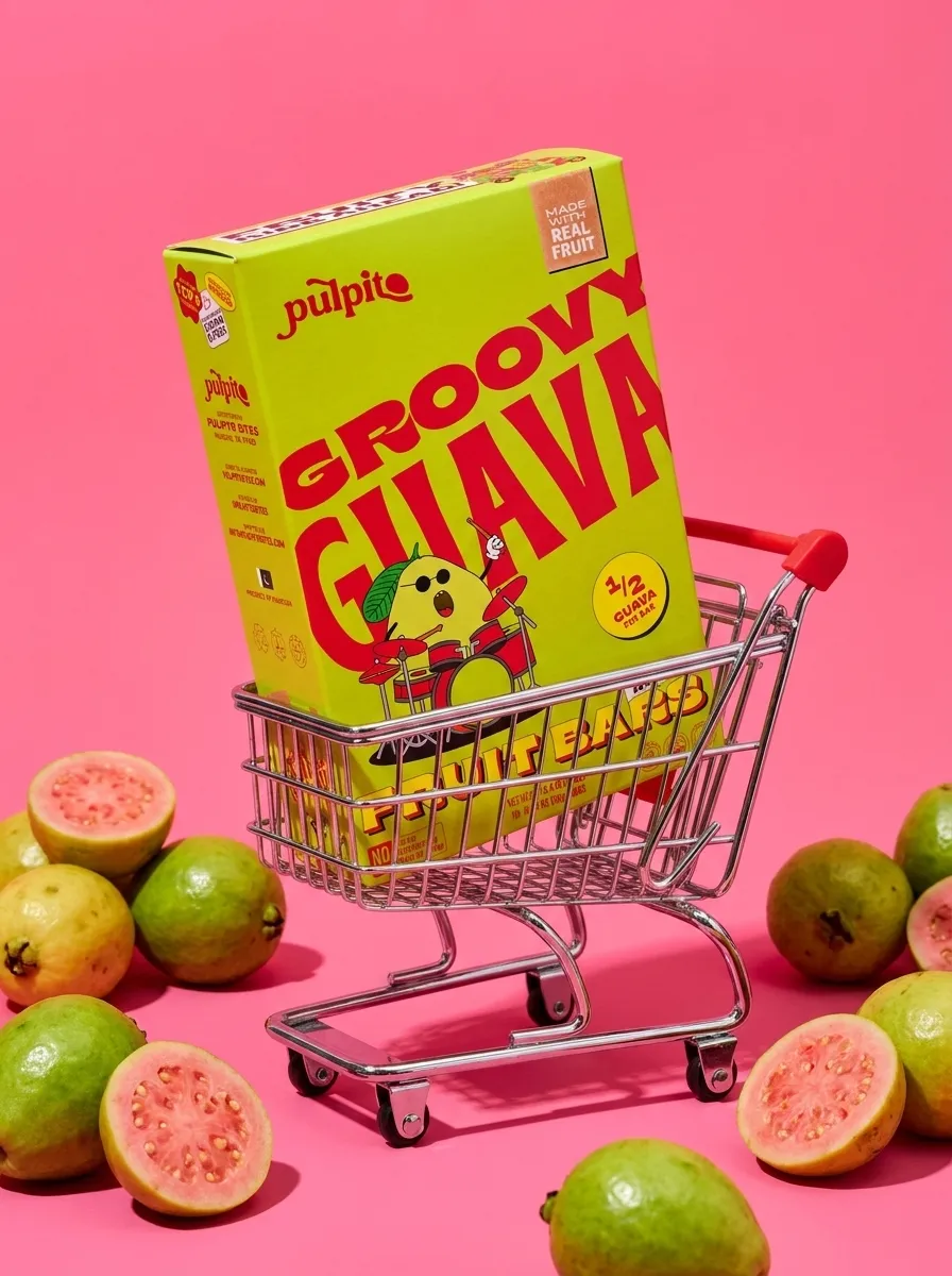 Groovy Guava - Natural Fruit Snacks - Dried Fruit Bars