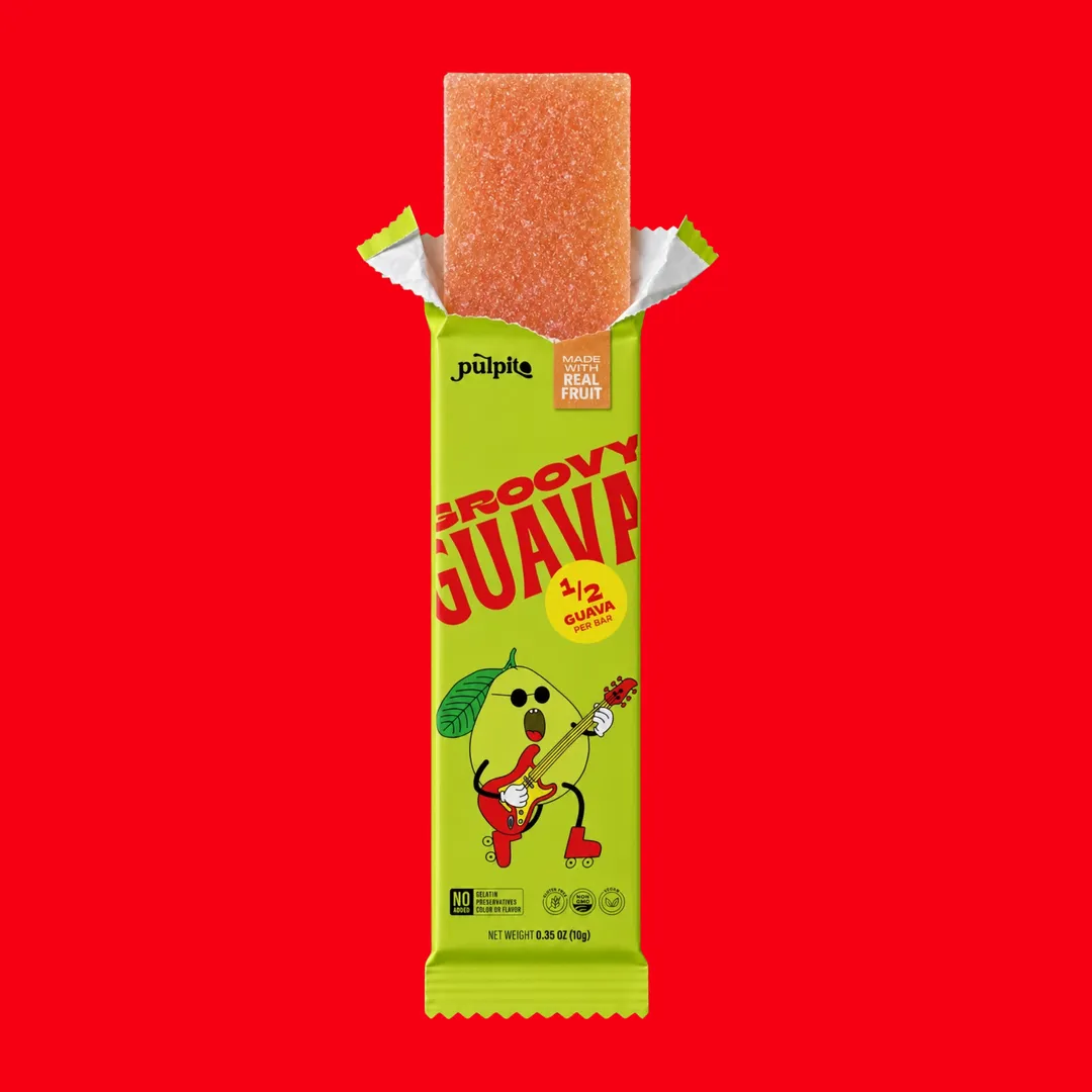 Groovy Guava - Natural Fruit Snacks - Dried Fruit Bars