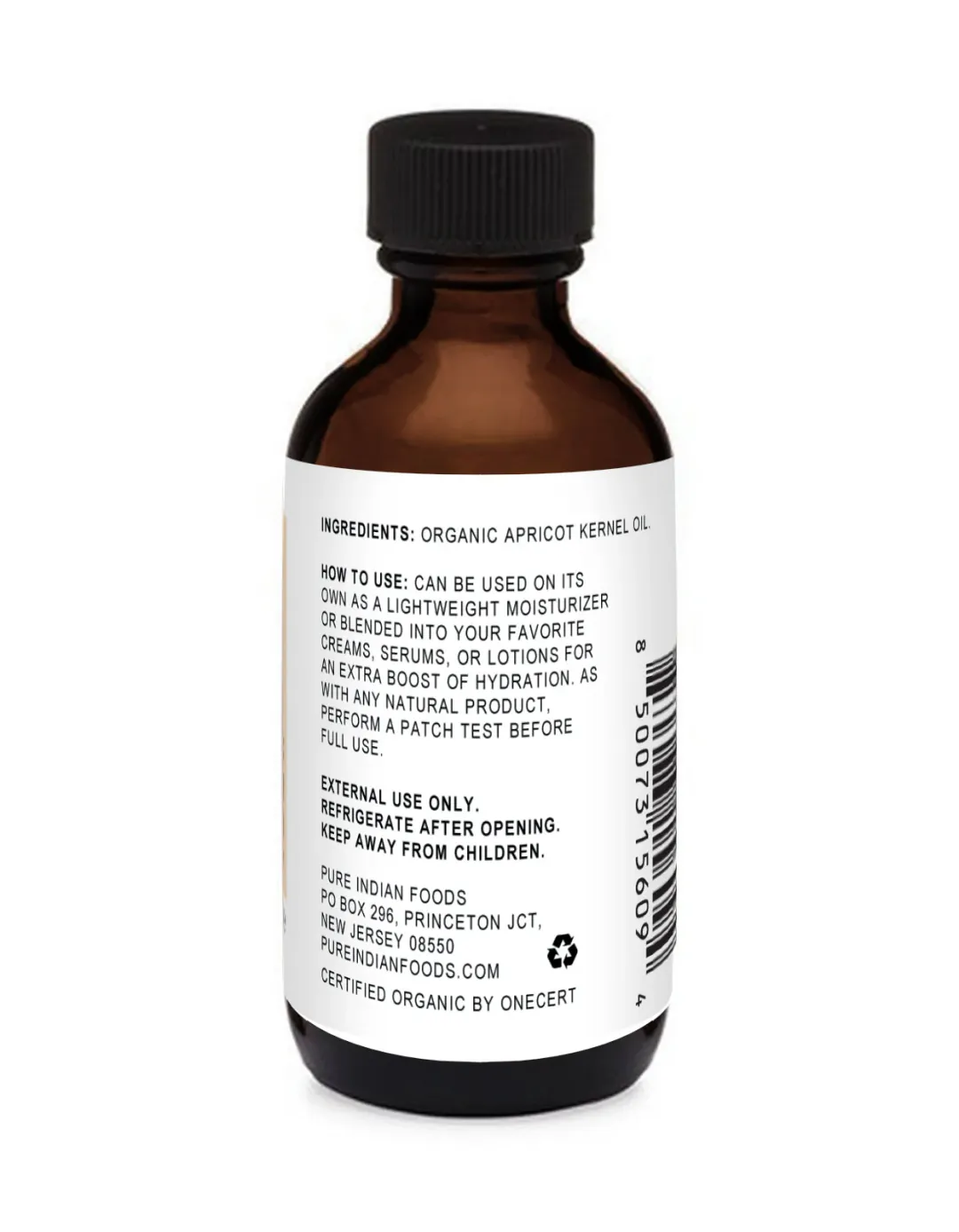 GHEEK™ Organic Apricot Kernel Oil - 2 fl. oz (60mL)
