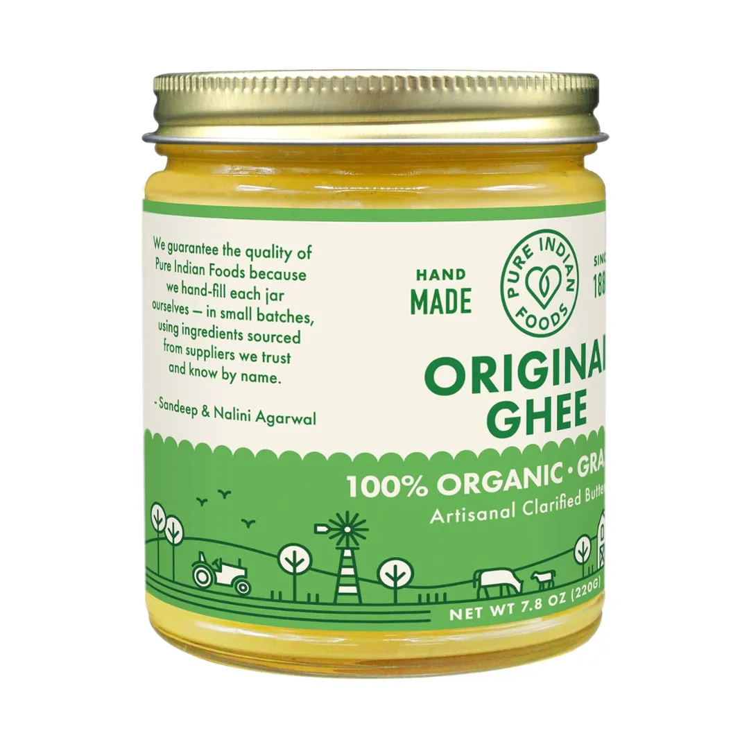 Indian Dessert Ghee, Grassfed and Certified Organic