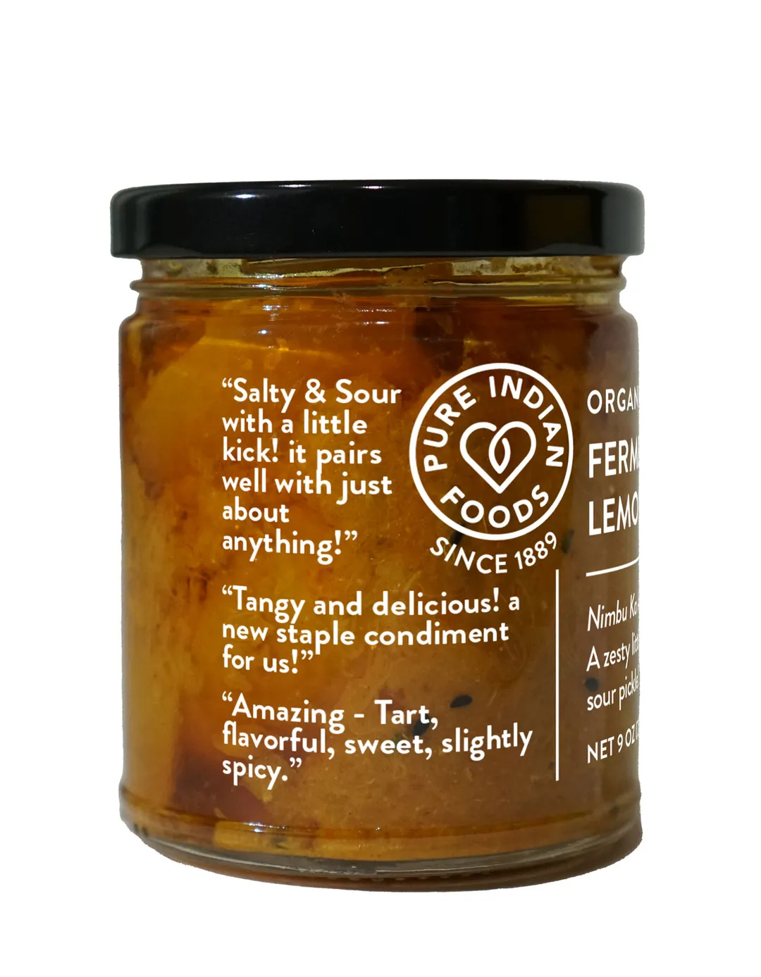 Fermented Lemon Pickle, Certified Organic - 9 oz