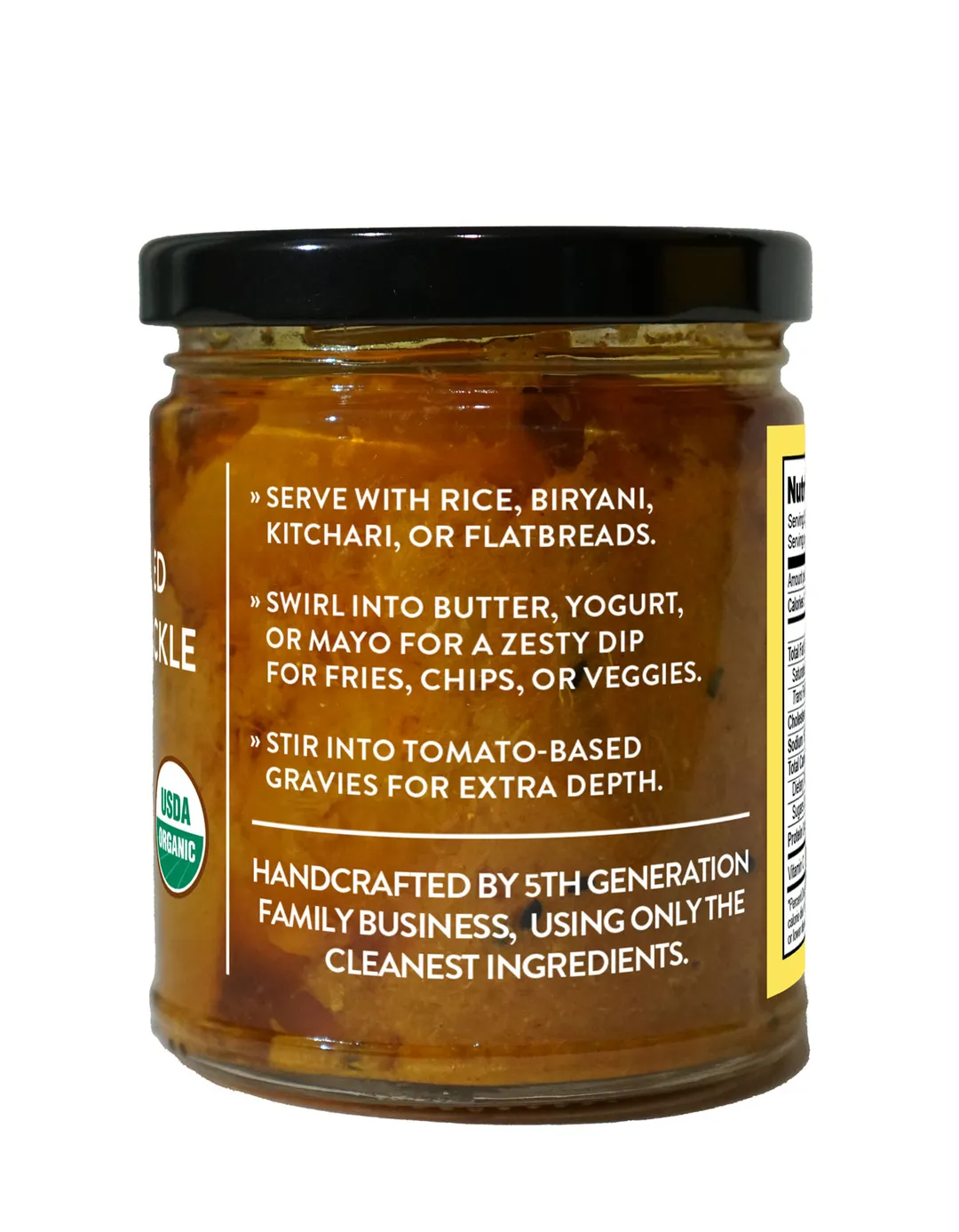 Fermented Lemon Pickle, Certified Organic - 9 oz