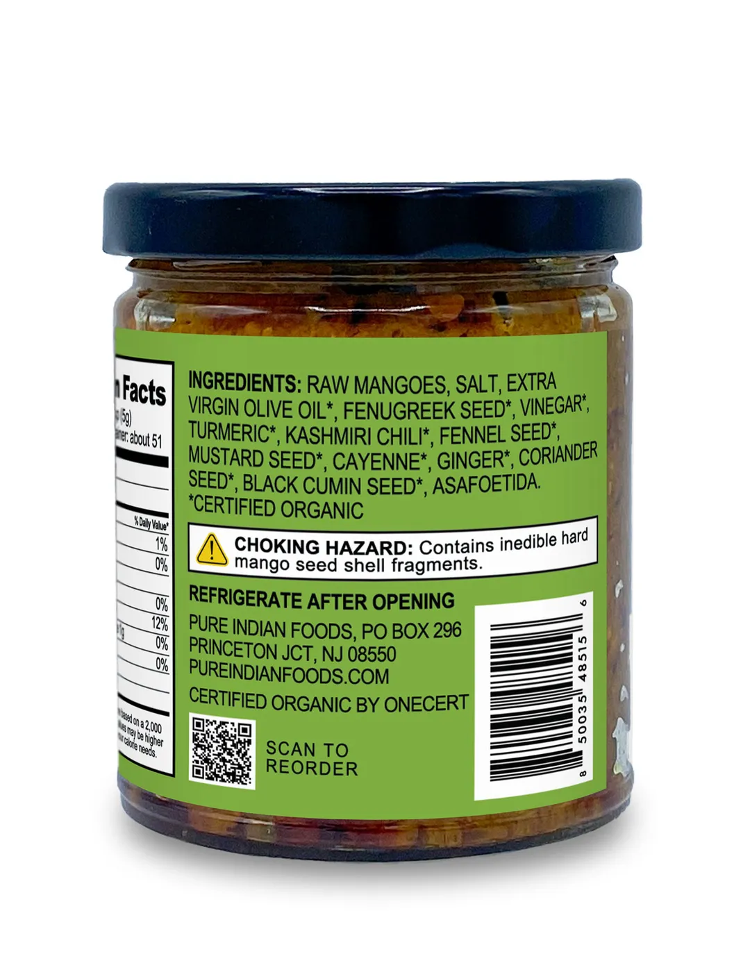 Indian Raw Mango Pickle - Limited Edition, Seasonal - 9 oz