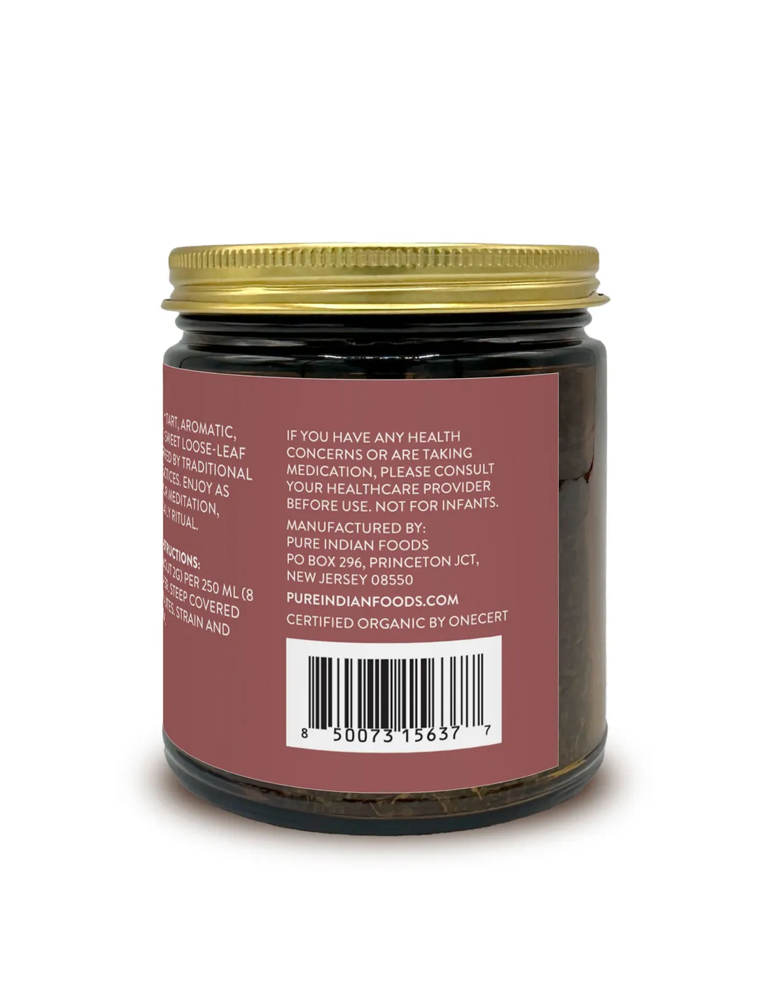 Mediteation Loose Leaf Herbal Tea, Certified Organic - 2oz