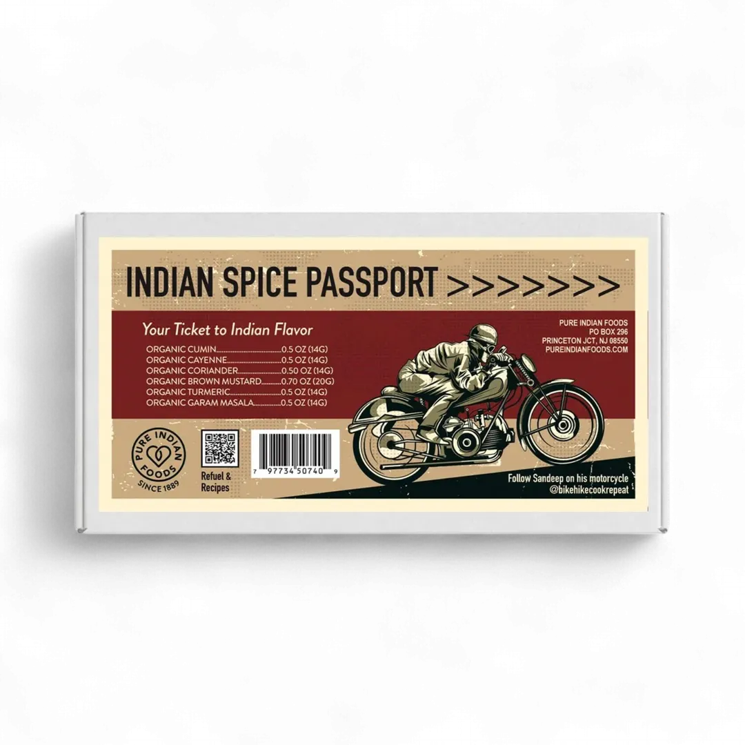 Indian Spice Passport Gift Set