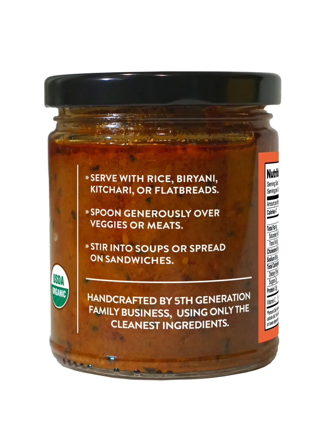 Tomato Chutney, Certified Organic - 8.8 oz