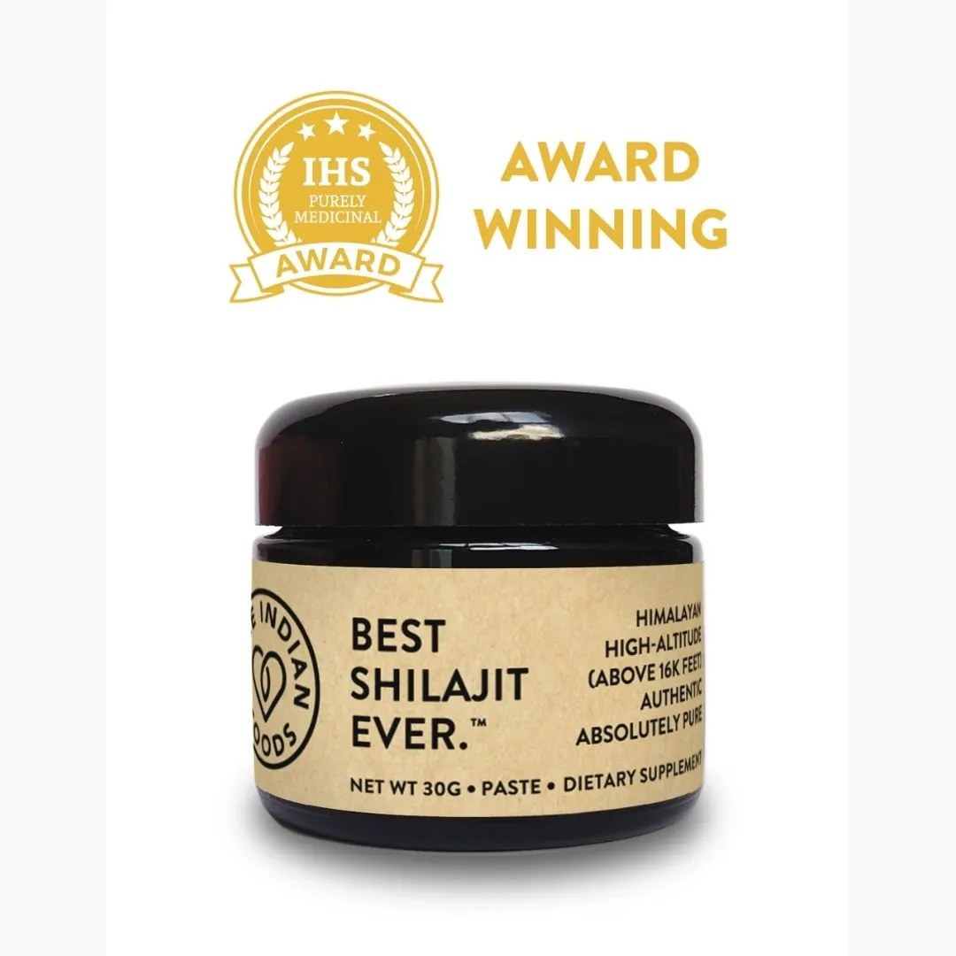 Best Shilajit Ever - 100% Pure Himalayan Shilajit Resin (30g) 