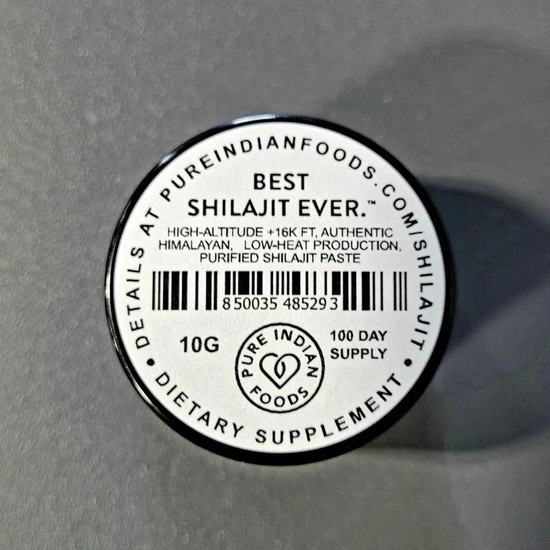 Best Shilajit Ever - 100% Pure Himalayan Shilajit Resin (30g) 