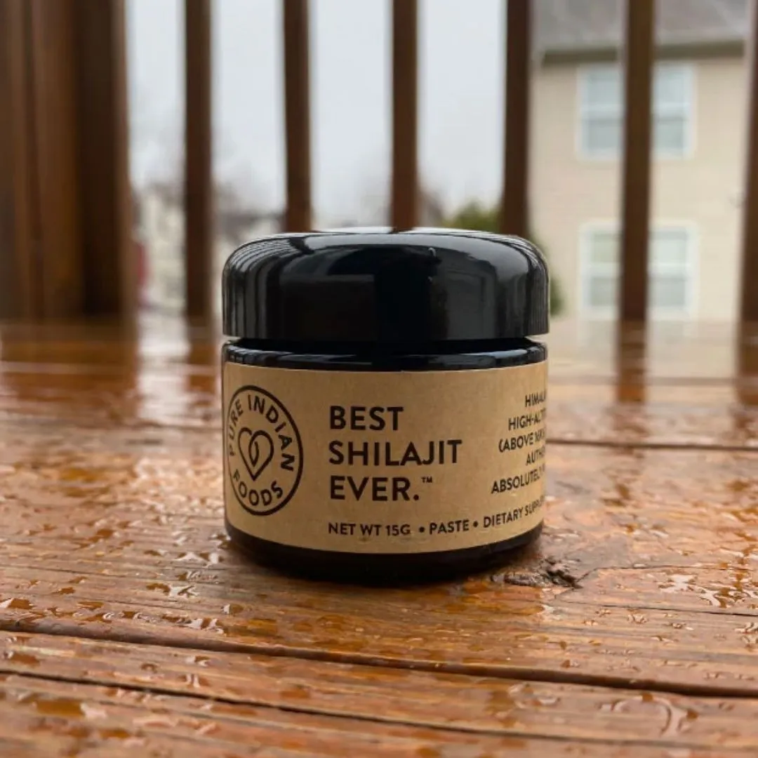Best Shilajit Ever - 100% Pure Himalayan Shilajit Resin (30g) 