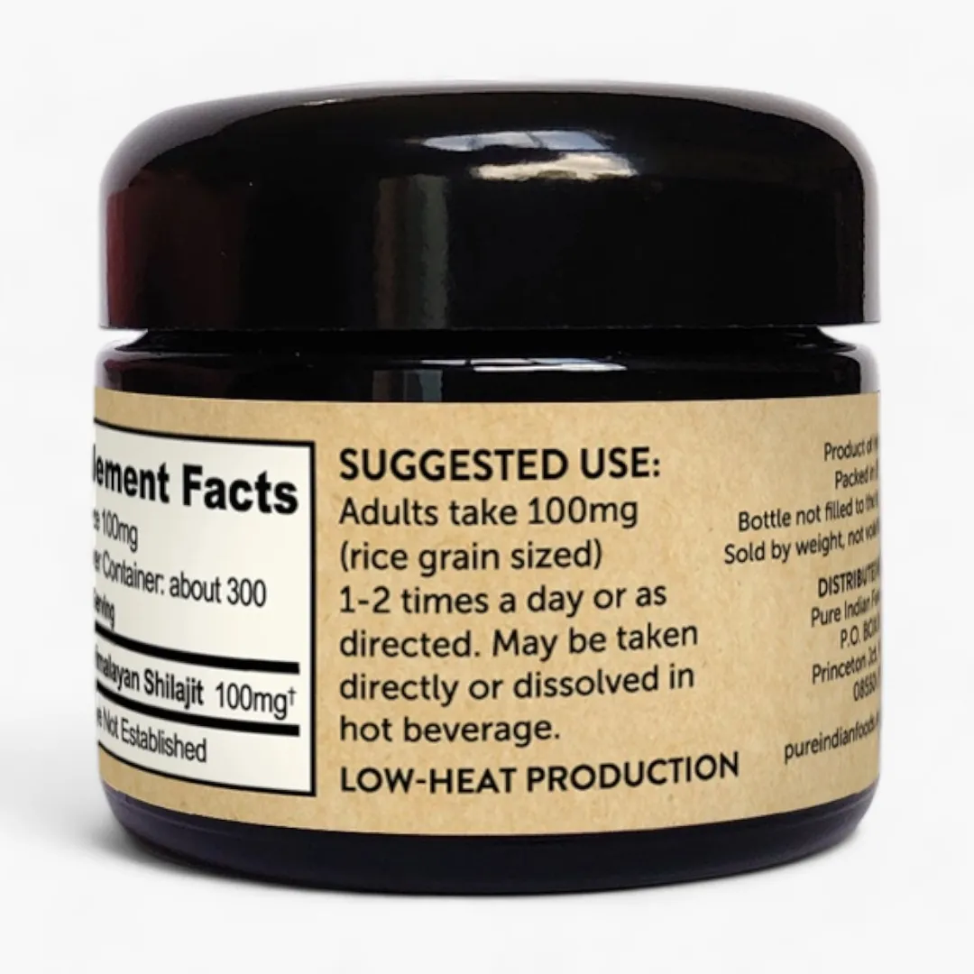 Best Shilajit Ever - 100% Pure Himalayan Shilajit Resin (30g) 