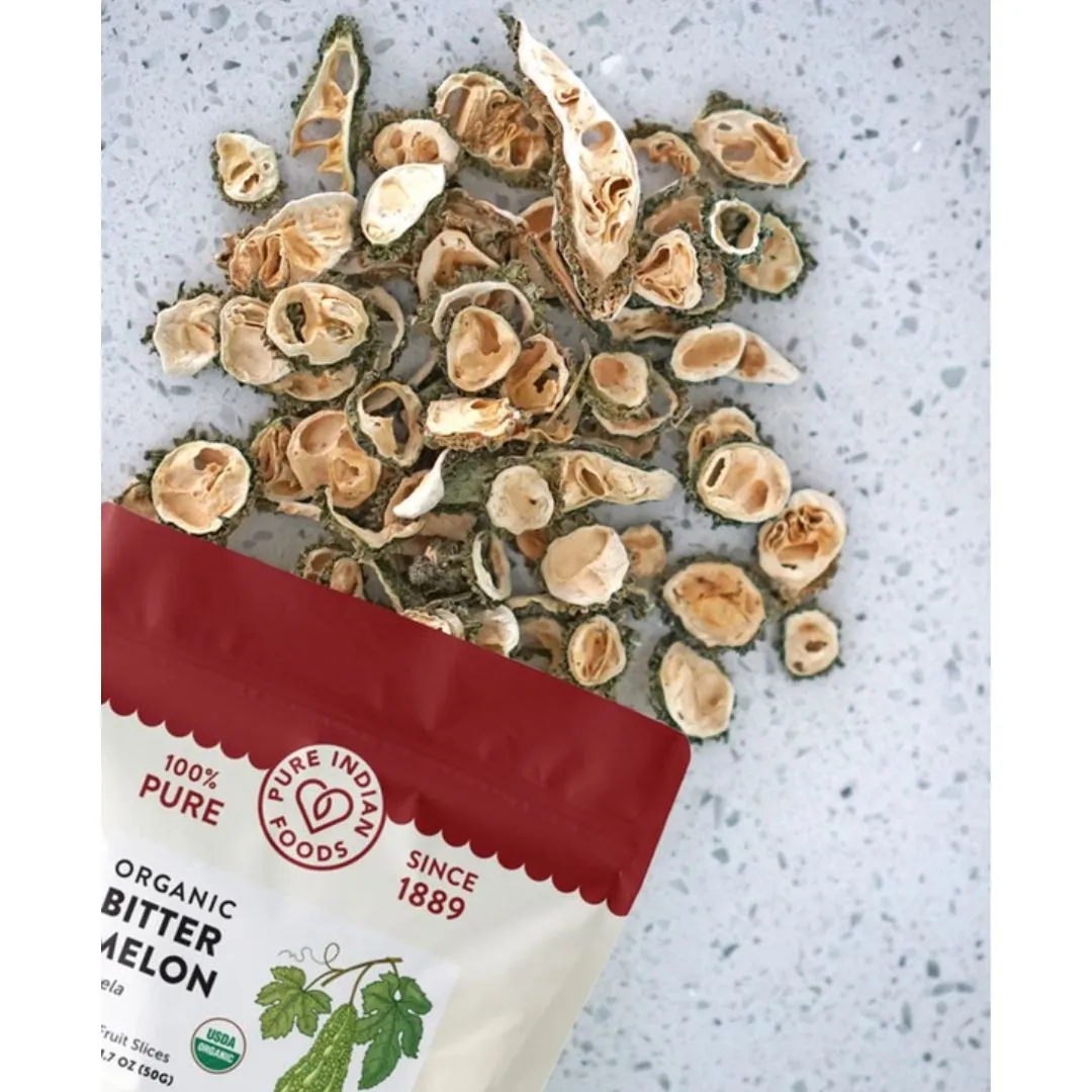 Bitter Melon (Karela), Certified Organic - 1.7 oz