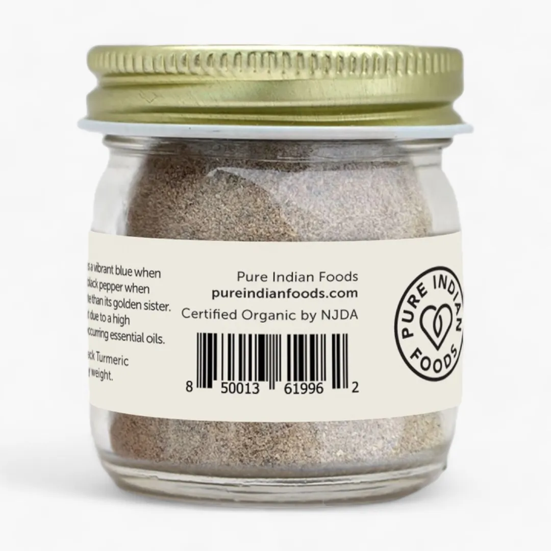 Black Turmeric, Certified Organic