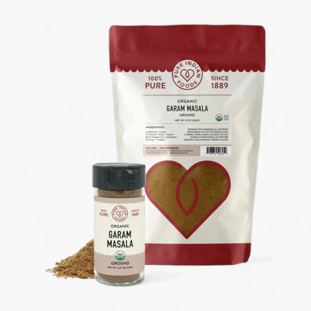 Garam Masala, Certified Organic (2.25 oz Glass Bottle)