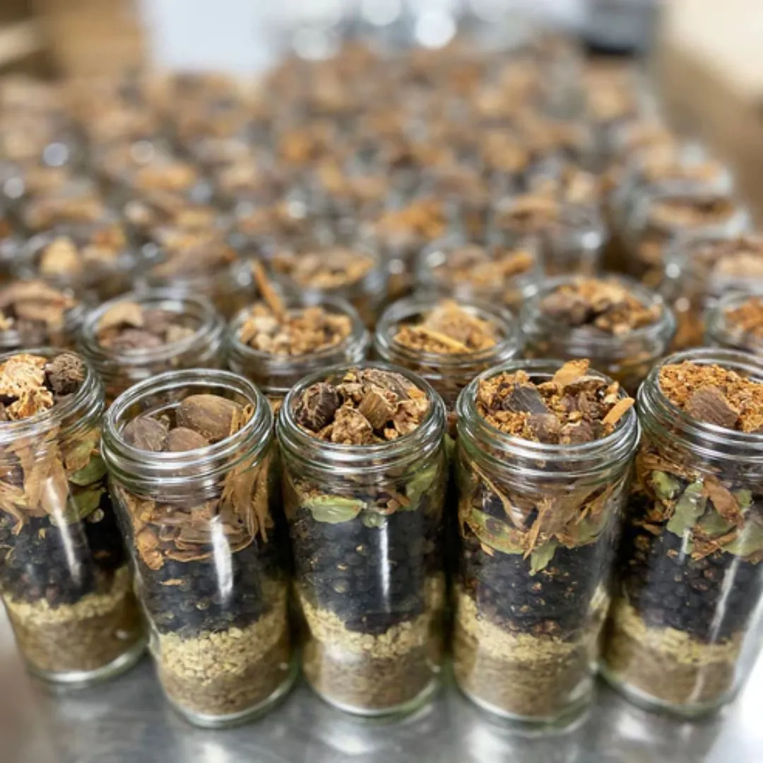 Garam Masala Diy - Exotic Whole Spices - Treasured Family Recipe (1.8 Glass Bottle)