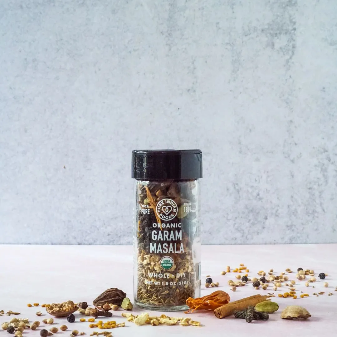 Garam Masala Diy - Exotic Whole Spices - Treasured Family Recipe (1.8 Glass Bottle)