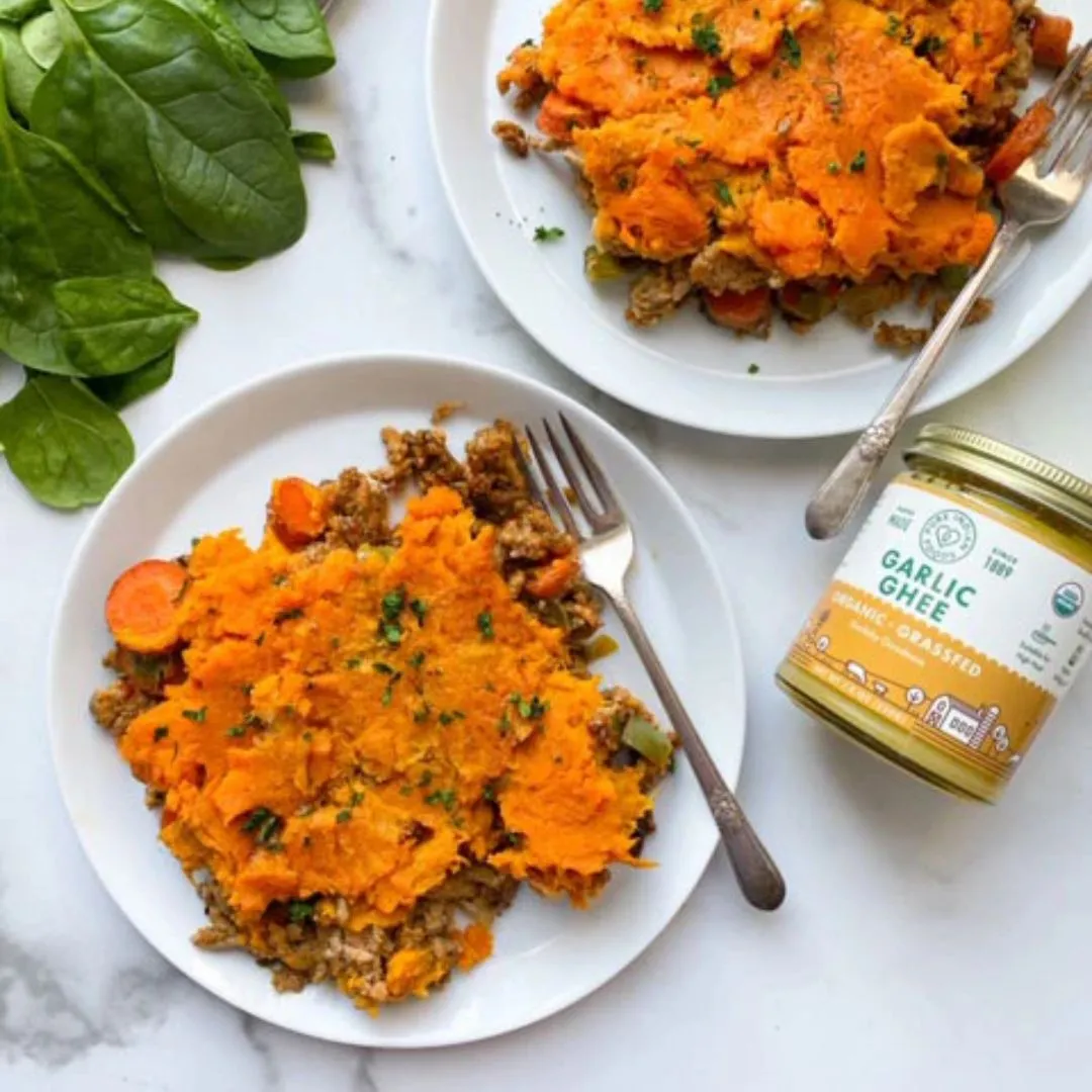 Garlic Ghee, Grassfed and Certified Organic