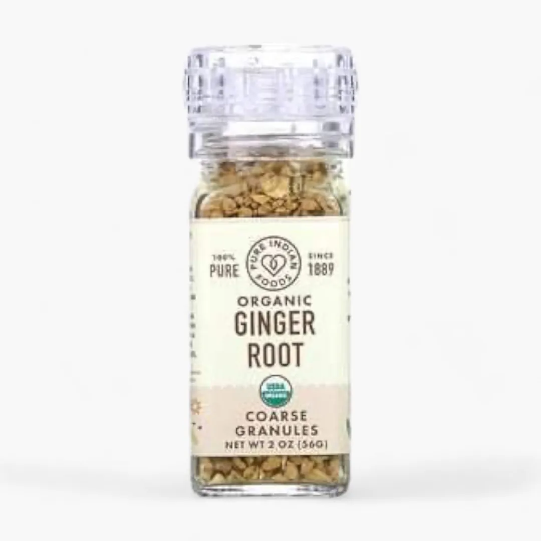 Ginger Root Coarse Granules, Certified Organic