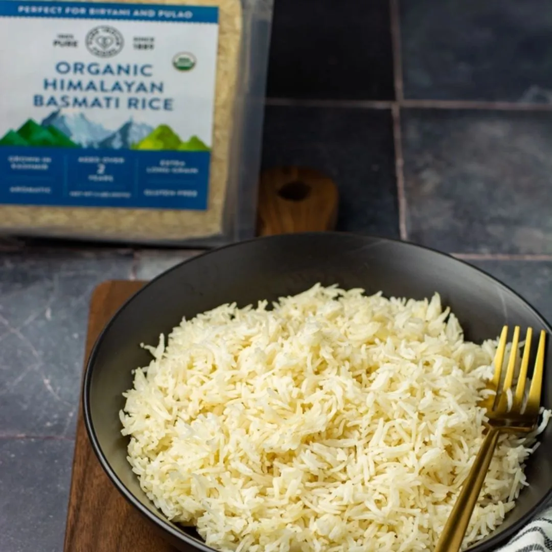 Himalayan Basmati Rice Aged 2 Years, Certified Organic - 2 L