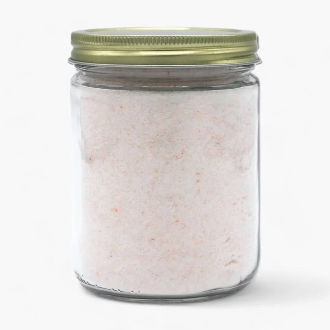 Himalayan Pink Culinary Crystal Salt - Fine Granulated 20 oz