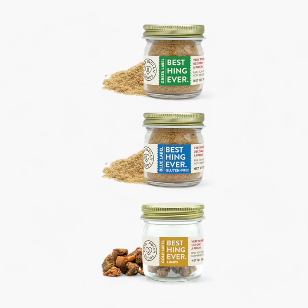 Hing (Asafetida) / Best Hing Ever (Gold Label (Gluten-Free Powder))