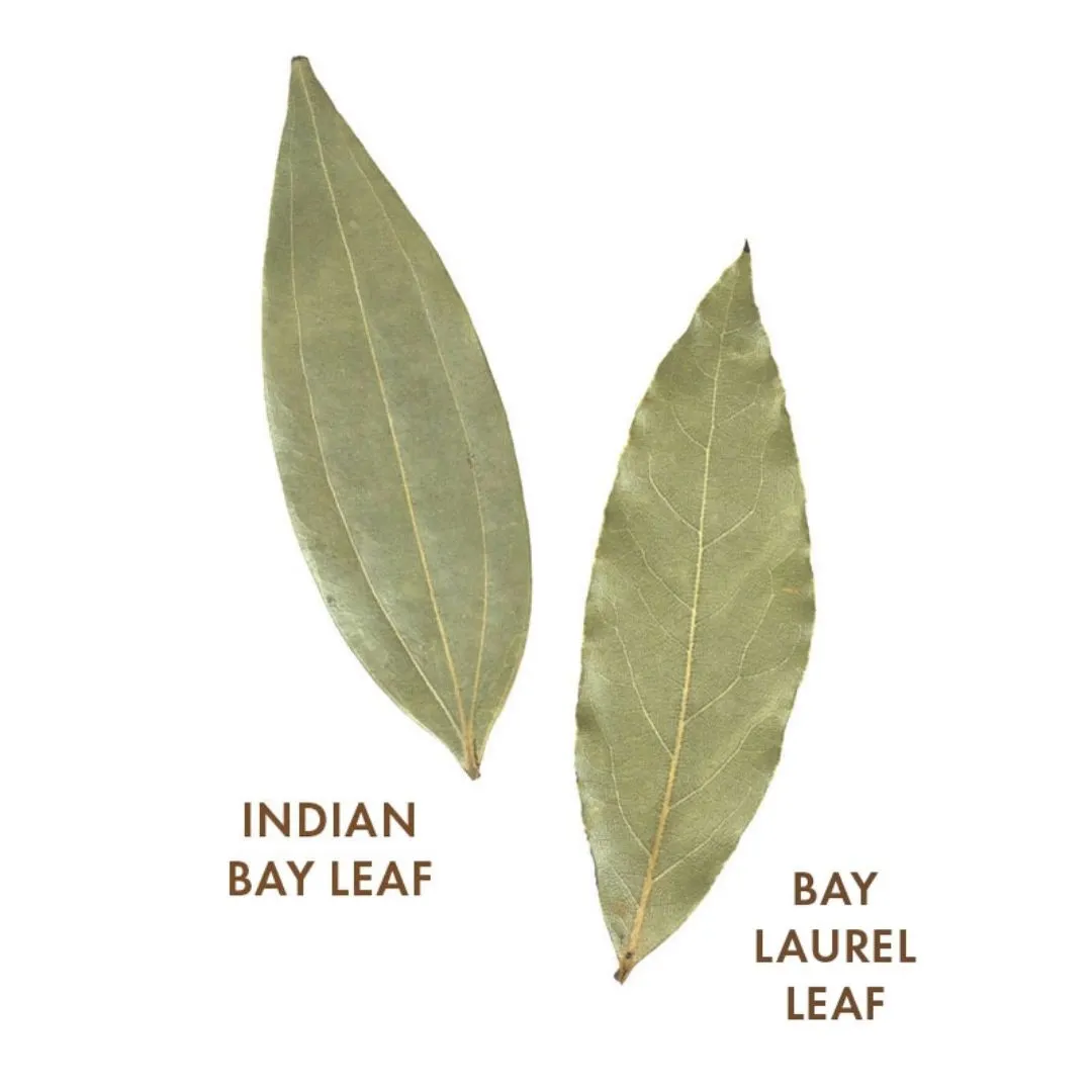 Indian Bay Leaf (Cassia/Tejapatta), Certified Organic (1 oz Foil Bag)
